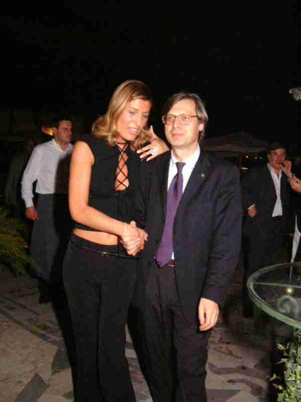 Vittorio sgarbi and sabrina colle hi-res stock photography and